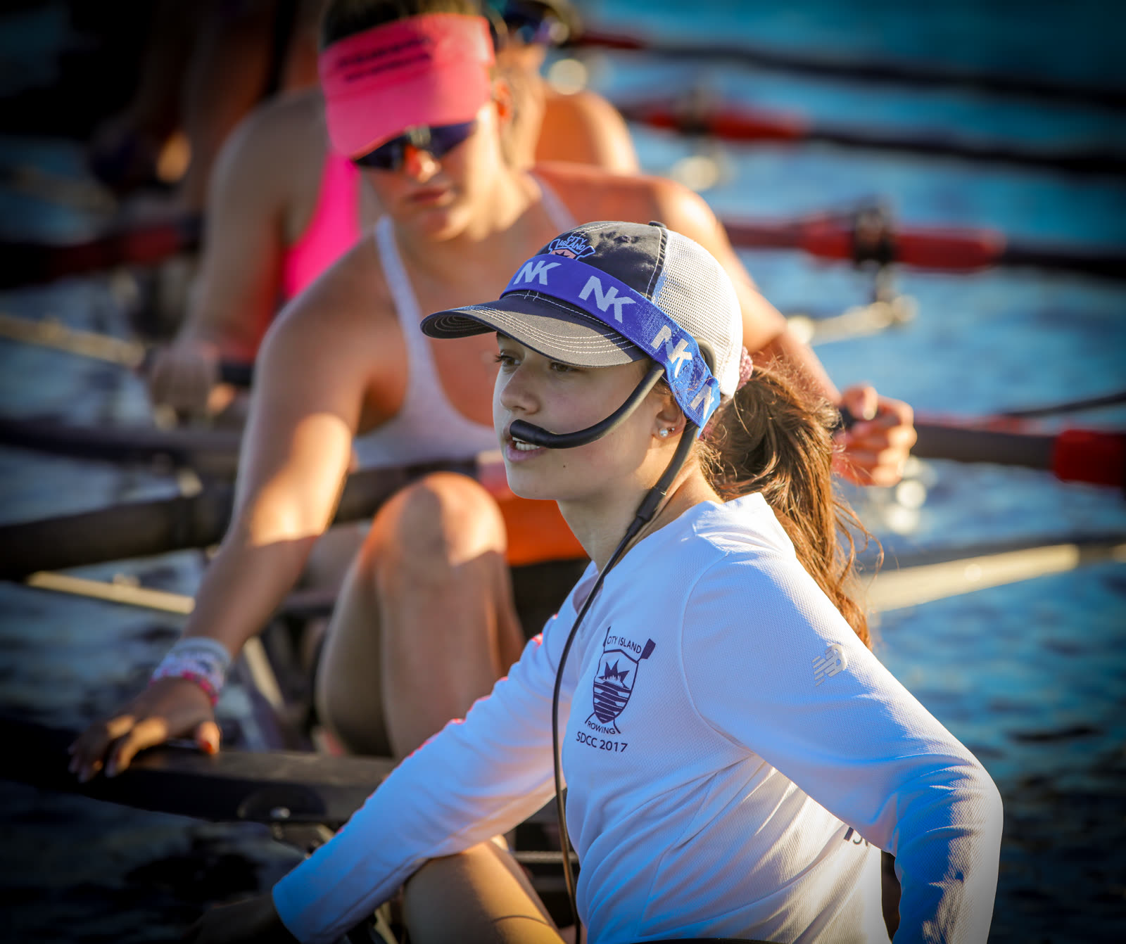 Race day smiles